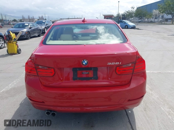 2014 BMW 3 Series 328i with VIN WBA3C1C51EK108296, listed as a IAAI auction lot 41925720 with 37,449 mi miles. Bid and sale history available at carsss.com. Image 17.