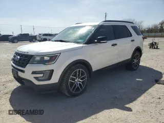 2017 Ford Explorer Sport with VIN 1FM5K8GTXHGA16039, listed as a Copart auction lot 49606295 with 89,697 mi miles and Salvage title. Bid and sale history available at DreamBid. Image 1.