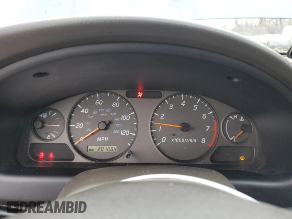 2002 Nissan Sentra GXE z VIN 3N1CB51D32L649659, wystawiony jako Copart lot #85820784 z przebiegiem 201 084 mil mil oraz Szkoda całkowita • Salvage title. Historia ofert i sprzedaży dostępna na DreamBid. Obrazek 9.
