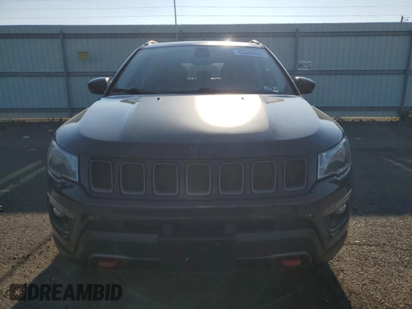 2018 Jeep Compass Trailhawk с VIN 3C4NJDDB5JT412005, выставлен на аукционе Copart как лот 65649535 с пробегом 105 912 миль миль и Списание • Salvage title. История ставок и продаж доступна на DreamBid. Изображение 5.