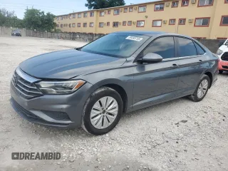 2019 Volkswagen Jetta S with VIN 3VWC57BU7KM231871, listed as a Copart auction lot 58493755 with 101,952 mi miles and Clean title. Bid and sale history available at DreamBid. Image 1.