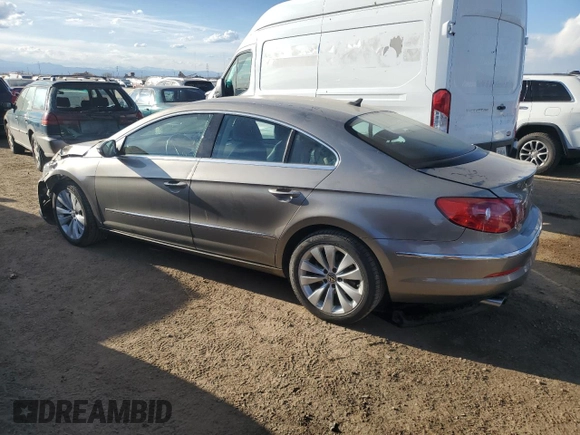 2012 Volkswagen CC Sport PZEV with VIN WVWMP7AN0CE503941, listed as a Copart auction lot 50897895 with 83,030 mi miles and Salvage Title. Bid and sale history available at carsss.com. Image 2.