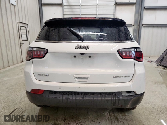 2025 Jeep Compass Limited with VIN 3C4NJDCN5ST509928, listed as a Copart auction lot 60301765 with 16,106 mi miles and Salvage title. Bid and sale history available at DreamBid. Image 6.