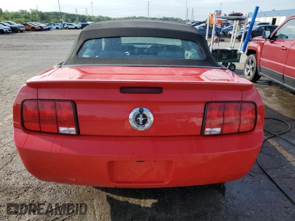 2008 Ford Mustang Deluxe with VIN 1ZVHT84N985110250, listed as a Copart auction lot 60980035 with 90,603 mi miles and Clean title. Bid and sale history available at DreamBid. Image 6.