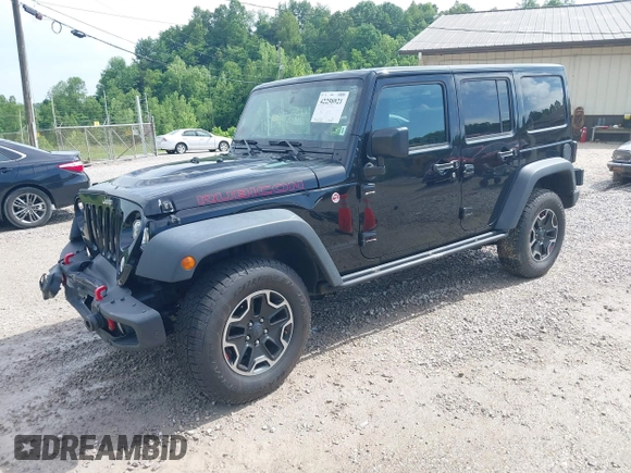 2017 Jeep Wrangler Unlimited Rubicon Recon z VIN 1C4HJWFG4HL507601, wystawiony jako IAAI lot #42258921 z przebiegiem 106 122 mil mil oraz . Historia ofert i sprzedaży dostępna na DreamBid. Obrazek 2.