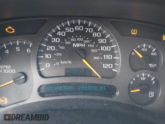 2004 Chevrolet Suburban LT with VIN 3GNEC16T74G283784, listed as a IAAI auction lot 42397880 with 201,870 mi miles and . Bid and sale history available at DreamBid. Image 7.
