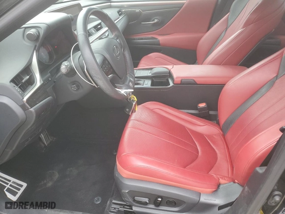 2019 Lexus ES with VIN 58ABZ1B18KU006381, listed as a Copart auction lot 53826425 with 44,501 mi miles and Salvage Title. Bid and sale history available at carsss.com. Image 7.