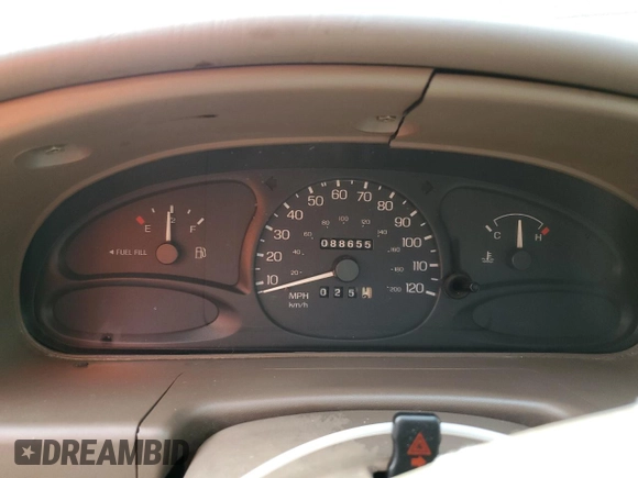 1999 Ford Escort LX with VIN 1FAFP10P6XW151186, listed as a Copart auction lot 43330275 with 88,655 mi miles and Salvage Title. Bid and sale history available at DreamBid. Image 9.