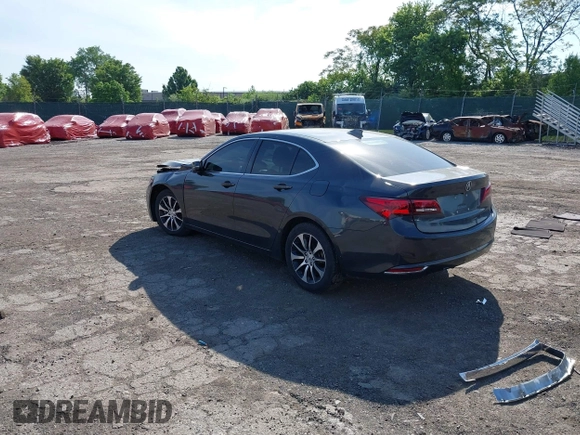 2015 Acura TLX with VIN 19UUB1F34FA026219, listed as a IAAI auction lot 42240969 with 84,617 mi miles and . Bid and sale history available at DreamBid. Image 3.