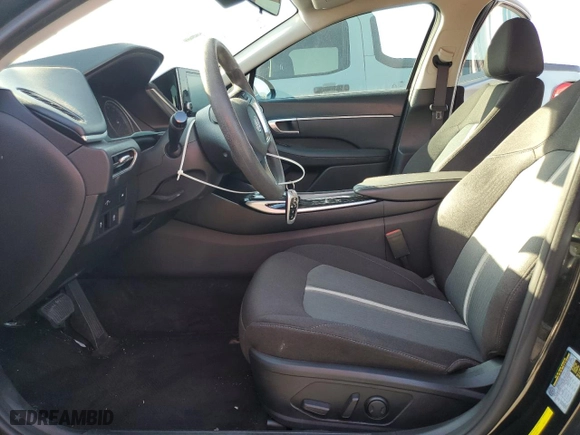 2020 Hyundai Sonata SEL with VIN 5NPEL4JA0LH028884, listed as a Copart auction lot 52560045 with 44,356 mi miles and Salvage Title. Bid and sale history available at carsss.com. Image 7.