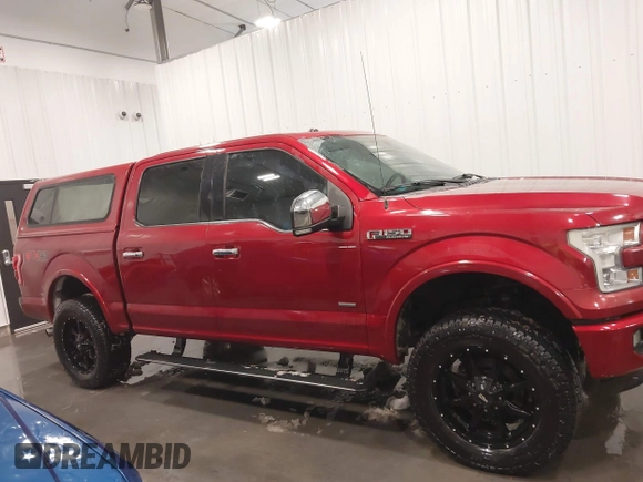 2015 Ford F-150 XLT with VIN 1FTEW1EG5FFB90898, listed as a IAAI auction lot 41617424 with 128,587 mi miles. Bid and sale history available at carsss.com. Image 14.