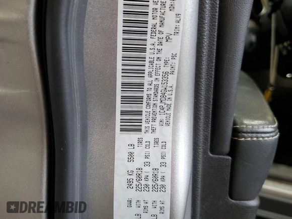 2016 Jeep Cherokee Limited with VIN 1C4PJMDB4GW153356, listed as a Copart auction lot 63284475 with 53,325 mi miles and Salvage title. Bid and sale history available at DreamBid. Image 13.