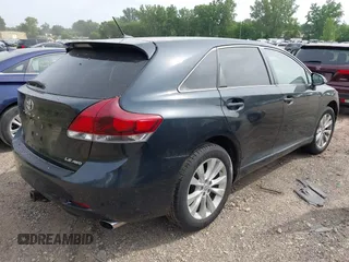 2013 Toyota Venza LE with VIN 4T3BA3BB2DU039910, listed as a IAAI auction lot 42705818 with 122,447 mi miles and . Bid and sale history available at DreamBid. Image 4.
