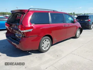 2012 Toyota Sienna XLE AAS with VIN 5TDYK3DC8CS258612, listed as a IAAI auction lot 41899311 with 75,779 mi miles and . Bid and sale history available at DreamBid. Image 4.
