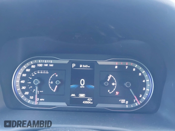 2023 Hyundai Santa Cruz SEL z VIN 5NTJB4AE7PH043443, wystawiony jako IAAI lot #41040006 z przebiegiem 43 504 mil mil oraz . Historia ofert i sprzedaży dostępna na DreamBid. Obrazek 7.