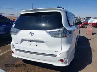 2014 Toyota Sienna SE with VIN 5TDXK3DC1ES417081, listed as a IAAI auction lot 41850444 with 173,545 mi miles. Bid and sale history available at carsss.com. Image 16.