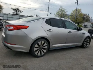 2012 Kia Optima SX with VIN 5XXGR4A62CG047161, listed as a Copart auction lot 53131235 with 103,110 mi miles and Clean Title. Bid and sale history available at carsss.com. Image 3.