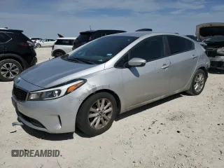 2017 Kia Forte S with VIN 3KPFL4A76HE117377, listed as a Copart auction lot 47754725 with 101,836 mi miles and Salvage Title. Bid and sale history available at DreamBid. Image 1.