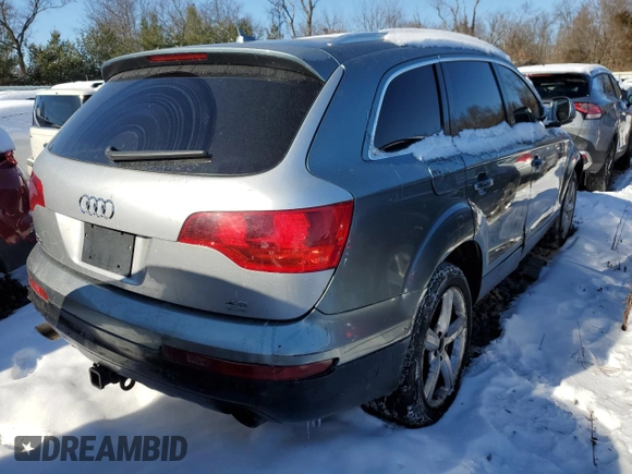 2007 Audi Q7 with VIN WA1AV74L87D062309, listed as a Copart auction lot 41666965 with 170,683 mi miles and Clean title. Bid and sale history available at DreamBid. Image 3.