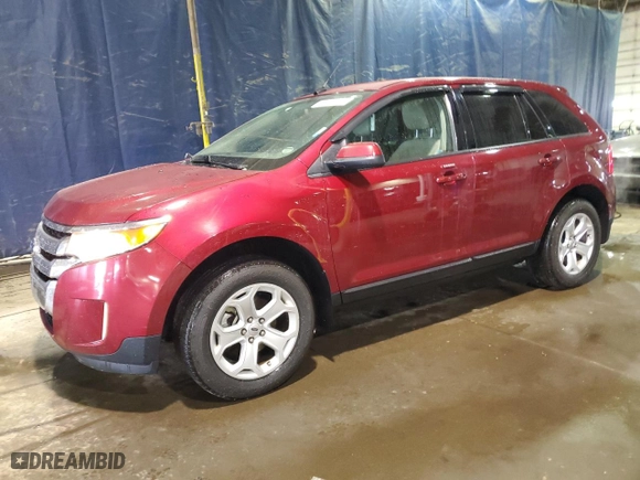 2014 Ford Edge SEL with VIN 2FMDK4JCXEBA05025, listed as a Copart auction lot 43128695 with 96,319 mi miles and Clean Title. Bid and sale history available at carsss.com. Image 1.