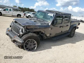 2021 Jeep Gladiator Overland с VIN 1C6HJTFG0ML574762, выставлен на аукционе Copart как лот 78867084 с пробегом 32 283 миль миль и Списание • Salvage title. История ставок и продаж доступна на DreamBid. Изображение 1.