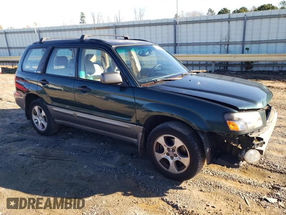 2003 Subaru Forester XS with VIN JF1SG65643H721776, listed as a Copart auction lot 79767764 with 201,224 mi miles and Salvage Title. Bid and sale history available at carsss.com. Image 4.