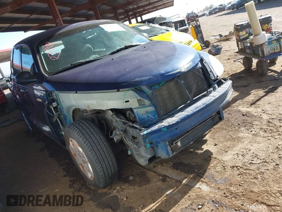 2005 Chrysler PT Cruiser with VIN 3C4FY48B15T638977, listed as a IAAI auction lot 41739723 with 118,724 mi miles and . Bid and sale history available at DreamBid. Image 1.