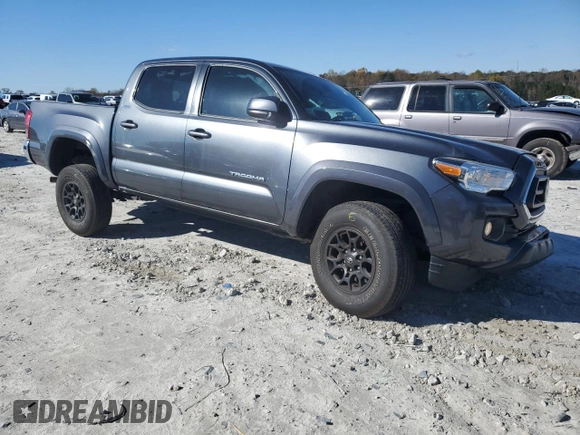 2020 Toyota Tacoma SR5 with VIN 3TMAZ5CN8LM134884, listed as a Copart auction lot 81489954 with 76,102 mi miles and Salvage title. Bid and sale history available at DreamBid. Image 4.