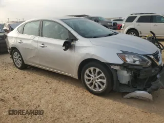 2019 Nissan Sentra SV with VIN 3N1AB7AP4KL612729, listed as a Copart auction lot 51519415 with 92,250 mi miles and Salvage Title. Bid and sale history available at DreamBid. Image 4.