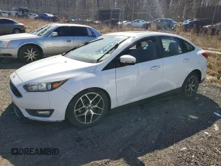 2017 Ford Focus SEL with VIN 1FADP3H22HL331523, listed as a Copart auction lot 46322445 with 37,214 mi miles and Salvage Title. Bid and sale history available at carsss.com. Image 1.