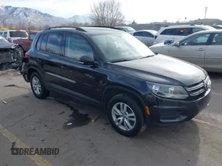 2017 Volkswagen Tiguan S with VIN WVGAV7AX1HW507472, listed as a IAAI auction lot 41083968 with 73,238 mi miles and . Bid and sale history available at DreamBid. Image 1.