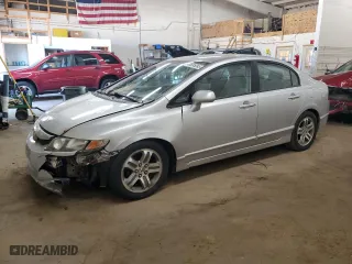 2009 Honda Civic Sdn LX with VIN 19XFA16519E051866, listed as a Copart auction lot 49695995 with 154,798 mi miles and Non Repairable. Bid and sale history available at carsss.com. Image 1.