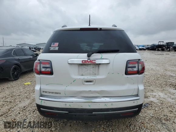 2016 GMC Acadia SLE with VIN 1GKKRPKD9GJ199033, listed as a Copart auction lot 50944655 with 210,507 mi miles and Salvage Title. Bid and sale history available at carsss.com. Image 6.
