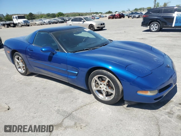 2002 Chevrolet Corvette with VIN 1G1YY22G425114972, listed as a Copart auction lot 49989275 with 140,591 mi miles and Clean Title. Bid and sale history available at carsss.com. Image 4.