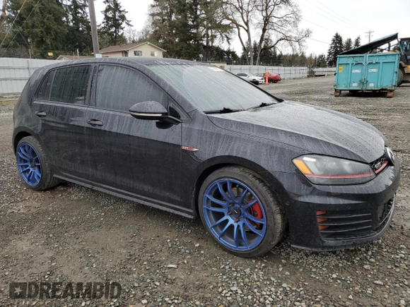 2016 Volkswagen Golf GTI S with VIN 3VW5T7AU9GM006889, listed as a Copart auction lot 49655875 with 127,410 mi miles and Salvage Title. Bid and sale history available at carsss.com. Image 4.