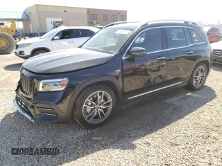 2021 Mercedes-Benz GLB with VIN W1N4M5BB0MW084379, listed as a Copart auction lot 47996253 with 35,672 mi miles. Bid and sale history available at carsss.com. Image 1.