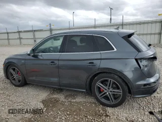 2018 Audi SQ5 Prestige with VIN WA1C4AFY3J2185410, listed as a Copart auction lot 56723415 with 95,482 mi miles and Salvage title. Bid and sale history available at DreamBid. Image 2.