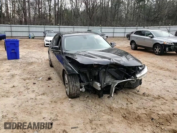2018 BMW 3 Series 320i with VIN WBA8A9C58JAH14952, listed as a Copart auction lot 48562215 with 96,152 mi miles and Salvage Title. Bid and sale history available at carsss.com. Image 10.