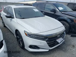 2021 Honda Accord Sport z VIN 1HGCV2F38MA025841, wystawiony jako IAAI lot #42449192 z przebiegiem 44 519 mil mil oraz . Historia ofert i sprzedaży dostępna na DreamBid. Obrazek 1.