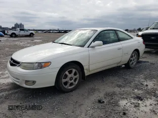 2000 Toyota Solara SE with VIN 2T1CF28P0YC356037, listed as a Copart auction lot 86887964 with 264,132 mi miles and Salvage Title. Bid and sale history available at carsss.com. Image 1.