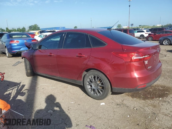 2016 Ford Focus SE с VIN 1FADP3F25GL379051, выставлен на аукционе Copart как лот 61586825 с пробегом 51 319 миль миль и Чистый • Clean title. История ставок и продаж доступна на DreamBid. Изображение 2.