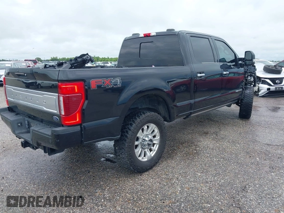 2020 Ford F-250 XL with VIN 1FT7W2BT8LED48572, listed as a IAAI auction lot 42295386 with 56,720 mi miles and . Bid and sale history available at DreamBid. Image 4.