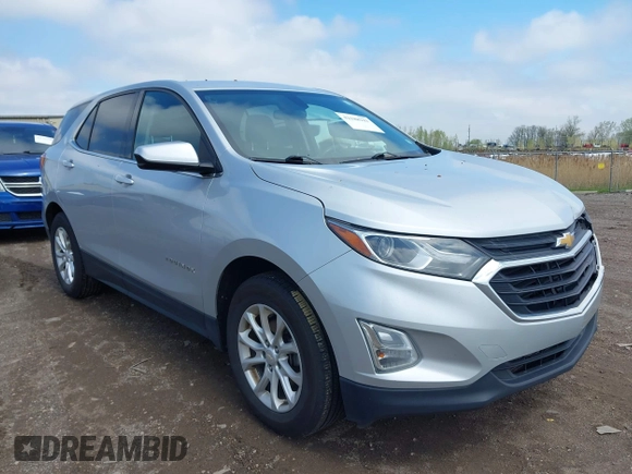 2018 Chevrolet Equinox LT with VIN 2GNAXSEV7J6278734, listed as a IAAI auction lot 42188943 with 321,936 mi miles. Bid and sale history available at carsss.com. Image 1.