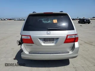 2006 Honda Odyssey EX-L with VIN 5FNRL38646B416393, listed as a Copart auction lot 53996645 with 167,844 mi miles and Salvage Title. Bid and sale history available at carsss.com. Image 6.