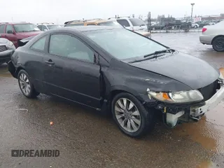 2009 Honda Civic Cpe EX-L with VIN 2HGFG12939H519688, listed as a IAAI auction lot 41462256 with 1 mi miles. Bid and sale history available at carsss.com. Image 1.