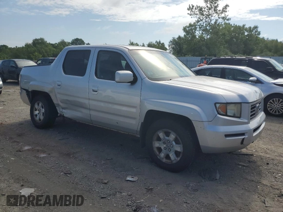 2008 Honda Ridgeline RTL with VIN 2HJYK165X8H515130, listed as a Copart auction lot 63074015 with 160,304 mi miles and Clean title. Bid and sale history available at DreamBid. Image 4.