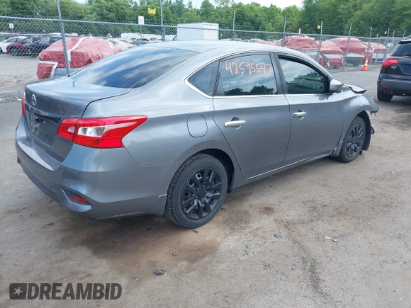 2017 Nissan Sentra SV with VIN 3N1AB7APXHY366006, listed as a IAAI auction lot 42595547 with 50,839 mi miles and . Bid and sale history available at DreamBid. Image 4.