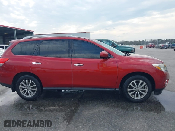 2016 Nissan Pathfinder Platinum with VIN 5N1AR2MMXGC658433, listed as a IAAI auction lot 41685557 with 107,695 mi miles and . Bid and sale history available at DreamBid. Image 13.