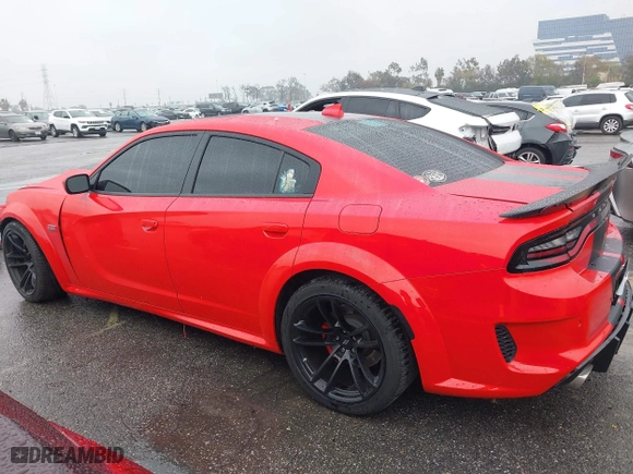 2022 Dodge Charger Scat Pack with VIN 2C3CDXGJ7NH229307, listed as a IAAI auction lot 41808821 with 12,184 mi miles. Bid and sale history available at carsss.com. Image 15.