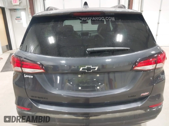 2022 Chevrolet Equinox RS with VIN 3GNAXWEV0NS173242, listed as a IAAI auction lot 42483371 with 28,159 mi miles and . Bid and sale history available at DreamBid. Image 16.